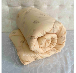 Ковдра ТЕП Dream collection «Wool» 180 х 210 см бежева