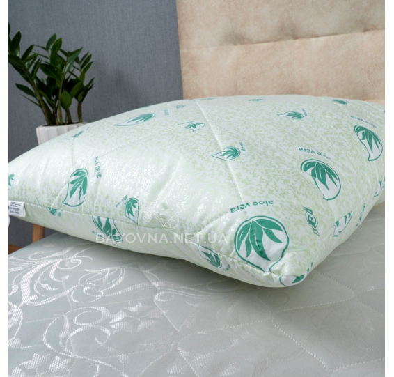 Подушка ТЕП Dream Collection «Aloe Vera» металізований друк 70х70 см