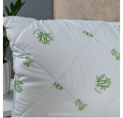 Подушка ТЕП Dream Collection «Bamboo» біла з малюнком 50х70 см