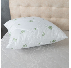 Подушка ТЕП Dream Collection «Bamboo» біла з малюнком 70х70 см