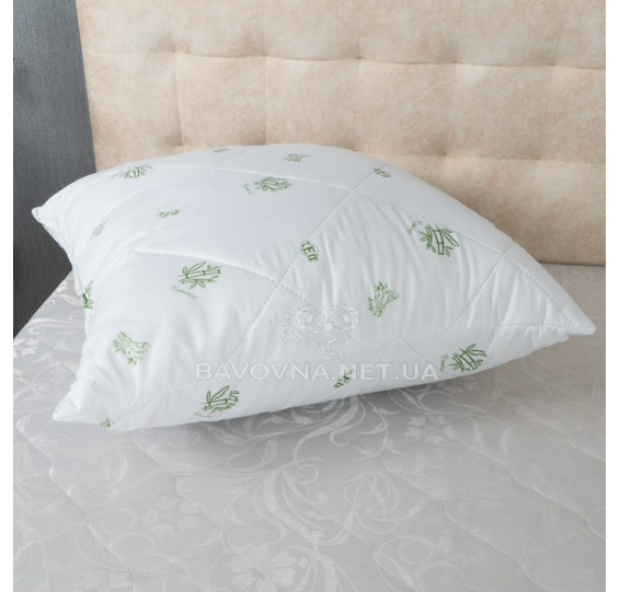Подушка ТЕП Dream Collection «Bamboo» біла з малюнком 70х70 см