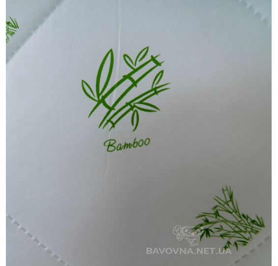 Подушка ТЕП Dream Collection «Bamboo» біла з малюнком 70х70 см