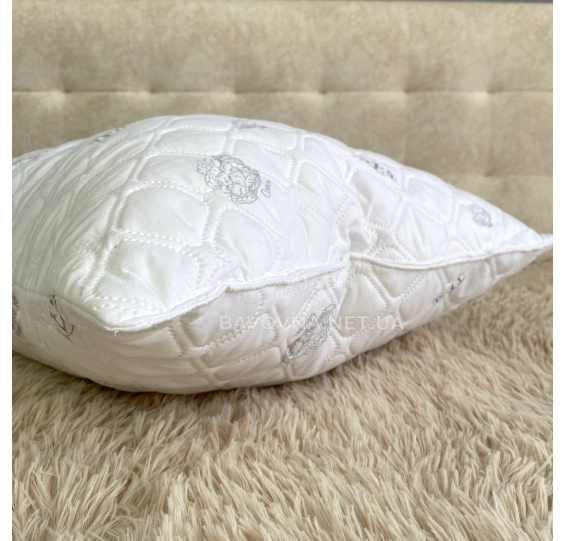 Подушка ТЕП Dream Collection «Cotton» біла з малюнком 50х70 см