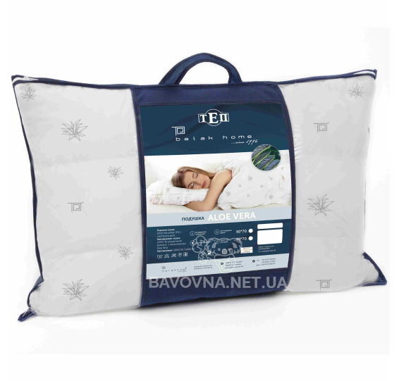Подушка ТЕП Природа «Aloe Vera» membrana print 50х70 см